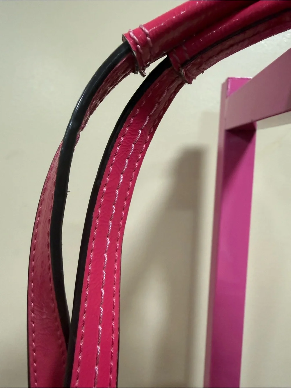 Coach Multicolor Signature Tote with Pink Trim and Handles